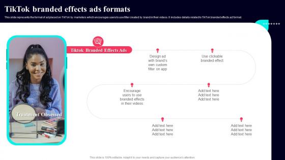 TikTok Branded Effects Ads Formats TikTok Marketing Guide To Build Brand