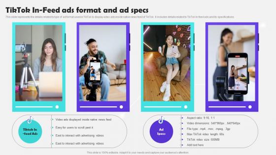 Tiktok In Feed Ads Format And Ad Specs Tiktok Marketing Campaign To Increase