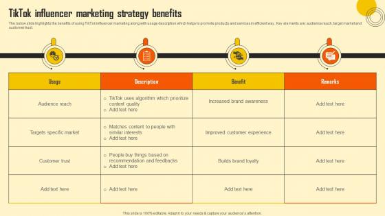 Tiktok Influencer Marketing Strategy Benefits
