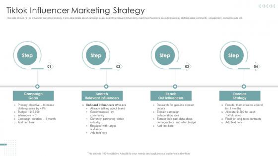 Tiktok Influencer Marketing Strategy Strategies To Improve Marketing Through Social Networks