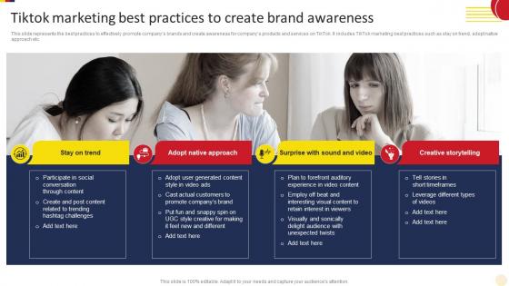 Tiktok Marketing Best Practices Social Media Marketing Strategies To Increase MKT SS V
