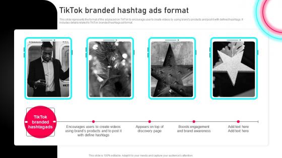 Tiktok Marketing Guide To Enhance Tiktok Branded Hashtag Ads Format MKT SS V