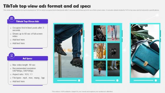 Tiktok Top View Ads Format And Ad Specs Tiktok Marketing Campaign To Increase