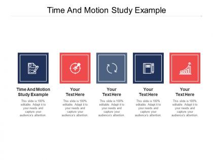 Time and motion study example ppt powerpoint presentation professional outline cpb