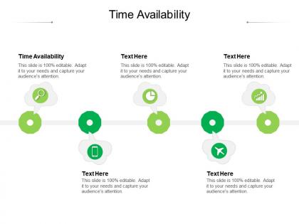 Time availability ppt powerpoint presentation show cpb
