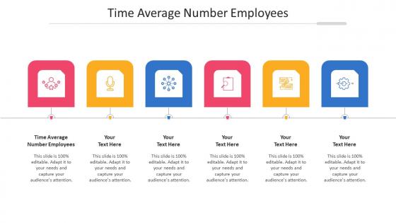 Time average number employees ppt powerpoint presentation model design templates cpb