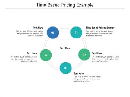 Time based pricing example ppt powerpoint presentation show master slide cpb