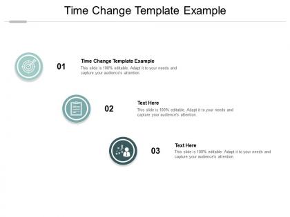 Time change template example ppt powerpoint presentation summary infographic cpb