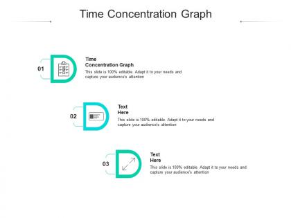 Time concentration graph ppt powerpoint presentation diagram templates cpb