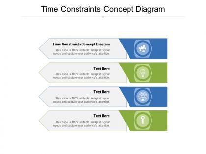 Time constraints concept diagram ppt powerpoint presentation slides professional cpb