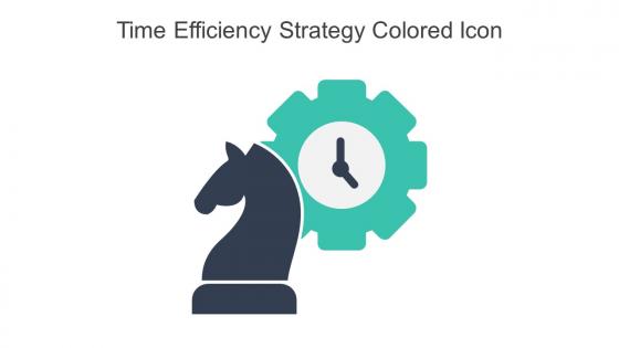 Time Efficiency Strategy Colored Icon In Powerpoint Pptx Png And Editable Eps Format