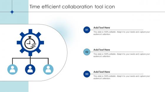 Time Efficient Collaboration Tool Icon