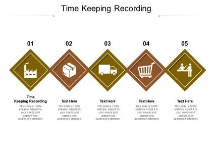 Time keeping recording ppt powerpoint presentation styles shapes cpb