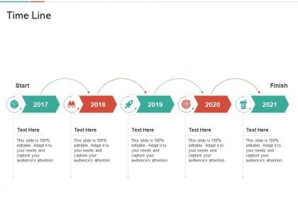 Time line strategies win customer trust ppt summary