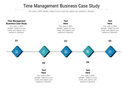 Time management business case study ppt powerpoint presentation infographic template inspiration cpb