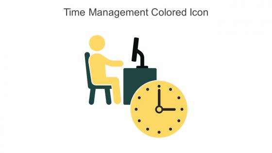 Time Management Colored Icon In Powerpoint Pptx Png And Editable Eps Format