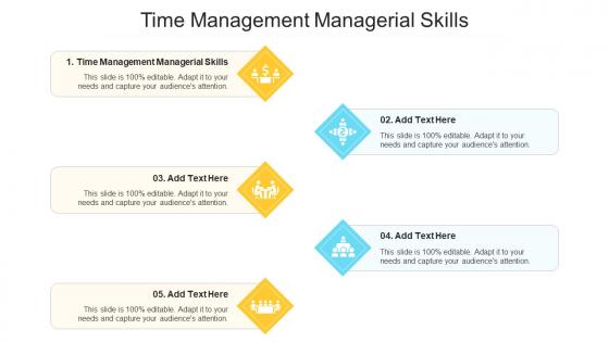 Time Management Managerial Skills In Powerpoint And Google Slides Cpb