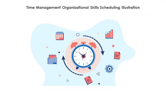 Time Management Organizational Skills Scheduling Illustration