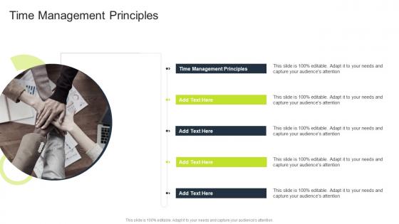 Time Management Principles In Powerpoint And Google Slides Cpb