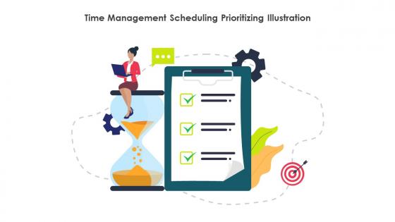 Time Management Scheduling Prioritizing Illustration