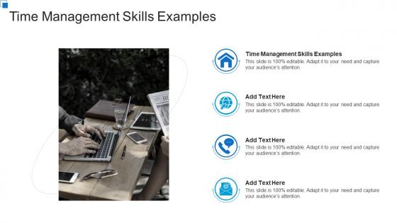 Time Management Skills Examples In Powerpoint And Google Slides Cpb