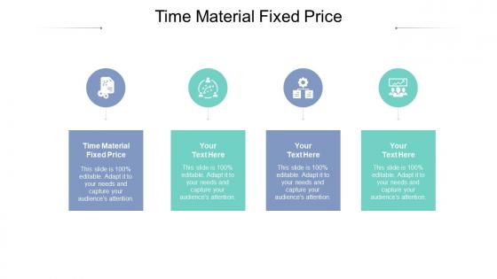 Time material fixed price ppt powerpoint presentation styles themes cpb