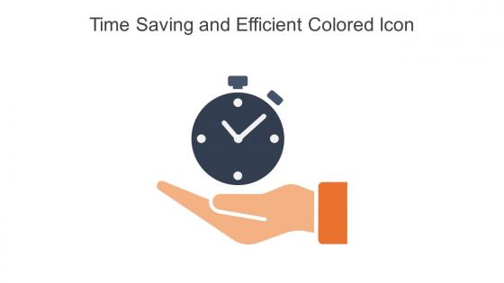 Time Saving And Efficient Colored Icon In Powerpoint Pptx Png And Editable Eps Format