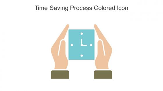 Time Saving Process Colored Icon In Powerpoint Pptx Png And Editable Eps Format