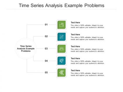 Time series analysis example problems ppt powerpoint presentation topics cpb