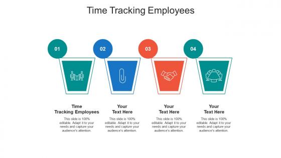 Time tracking employees ppt powerpoint presentation gallery slide cpb