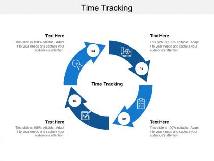Time tracking ppt powerpoint presentation file skills cpb