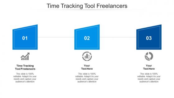 Time tracking tool freelancers ppt powerpoint presentation icon tips cpb