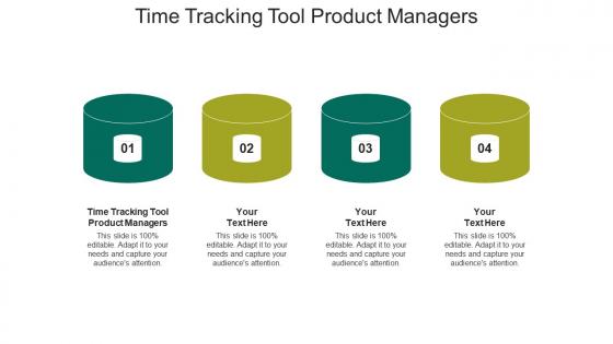 Time tracking tool product managers ppt powerpoint presentation professional icons cpb