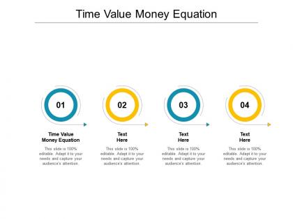 Time value money equation ppt powerpoint presentation professional example file cpb