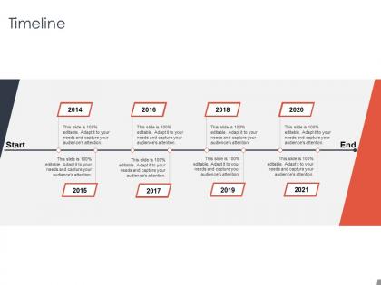 Timeline 2015 to 2021 years ppt powerpoint presentation file graphics pictures