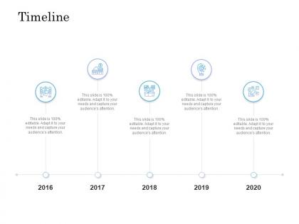 Timeline 2016 to 2020 l1030 ppt powerpoint presentation layouts