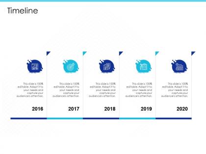 Timeline 2016 to 2020 m2047 ppt powerpoint presentation model gallery