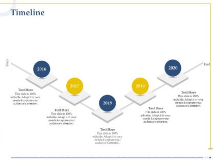Timeline 2016 to 2020 years capital requirements ppt powerpoint presentation styles