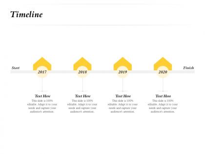 Timeline 2017 to 2020 m755 ppt powerpoint presentation model pictures