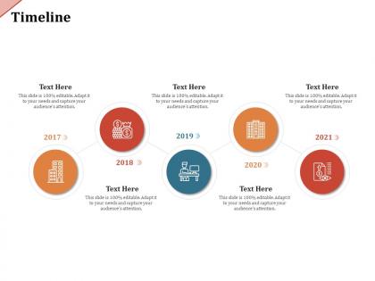 Timeline 2017 to 2021 m2070 ppt powerpoint presentation inspiration