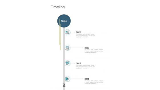 Timeline Accounting Services Proposal Template One Pager Sample Example Document