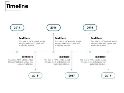 Timeline audience attention ppt powerpoint presentation slides ideas