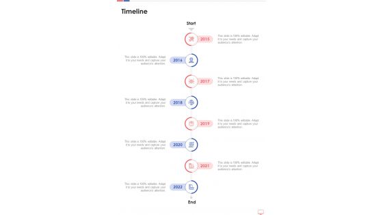 Timeline Computer Operating System Upgrade Proposal One Pager Sample Example Document
