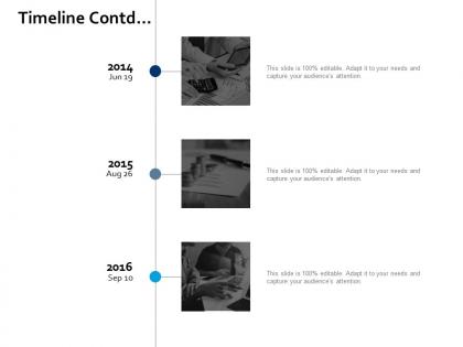 Timeline contd ppt portfolio slideshow