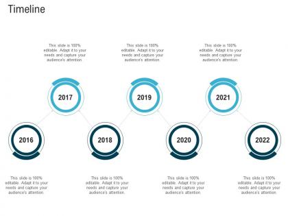 Timeline digital healthcare planning and strategy ppt infographics