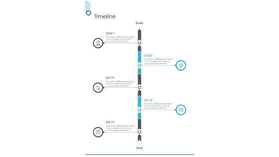 Timeline E Mail Business Proposal One Pager Sample Example Document