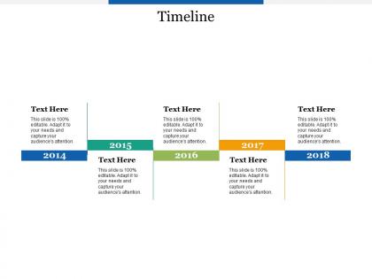Timeline five years f530 ppt powerpoint presentation outline infographic template