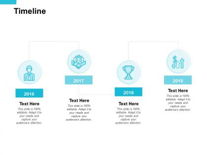 Timeline four years roadmap ppt powerpoint presentation professional designs