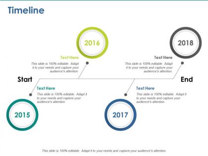 Timeline intelligent process automation ppt layouts example introduction