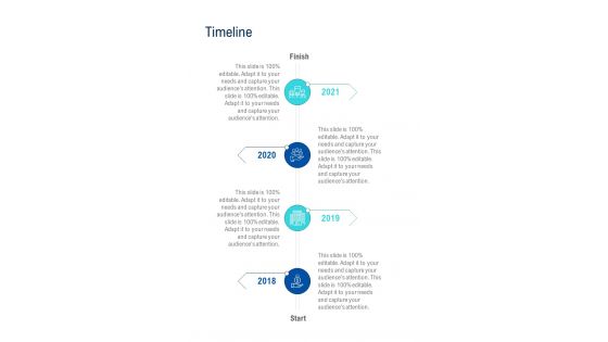 Timeline New Business Proposal One Pager Sample Example Document